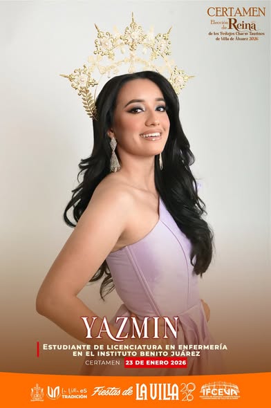 Aspirante al título de Reina de los Máximos Festejos Charro Taurinos Villa de Álvarez 2026