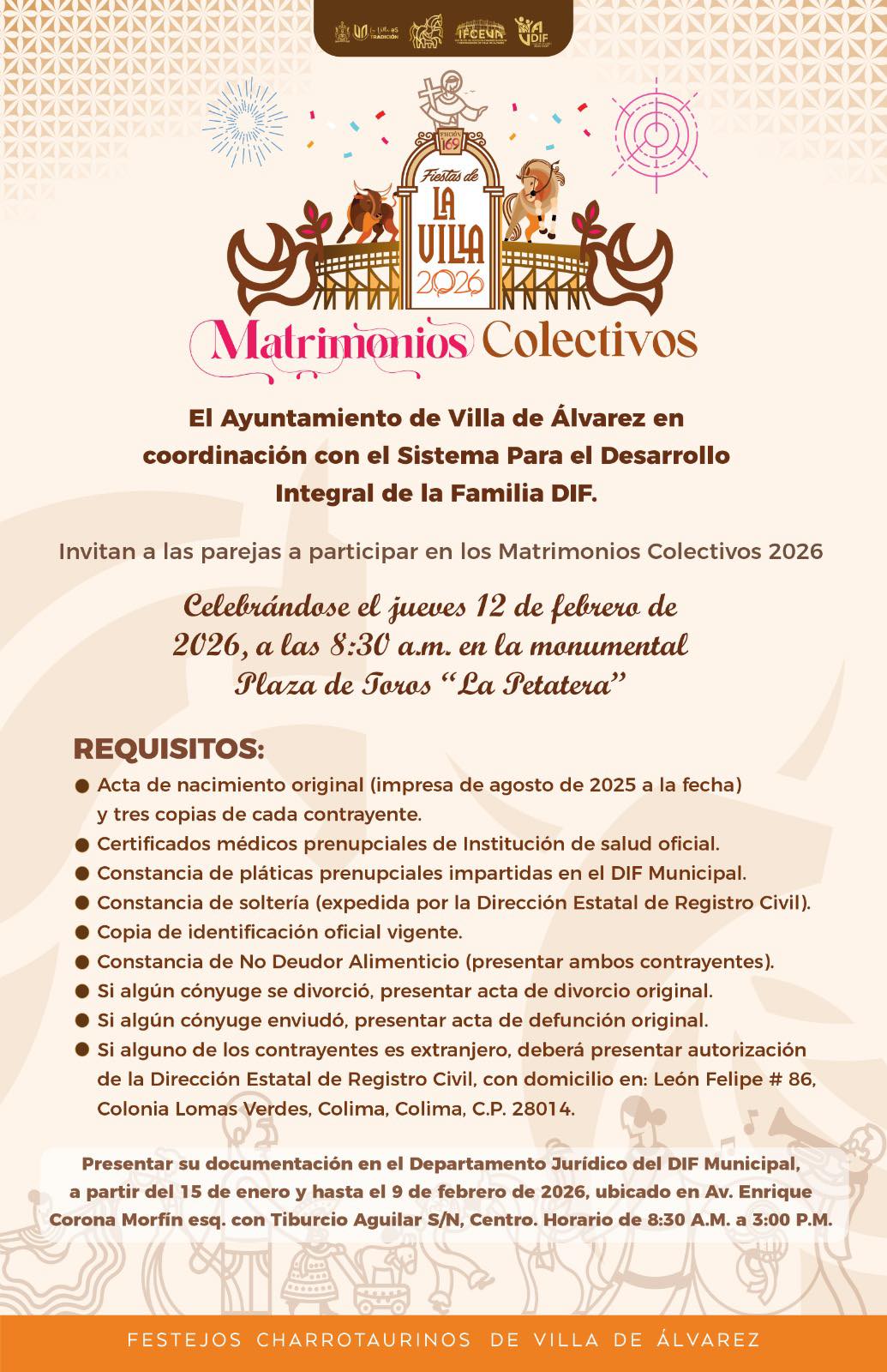 Matrimonios Colectivos en la Petatera