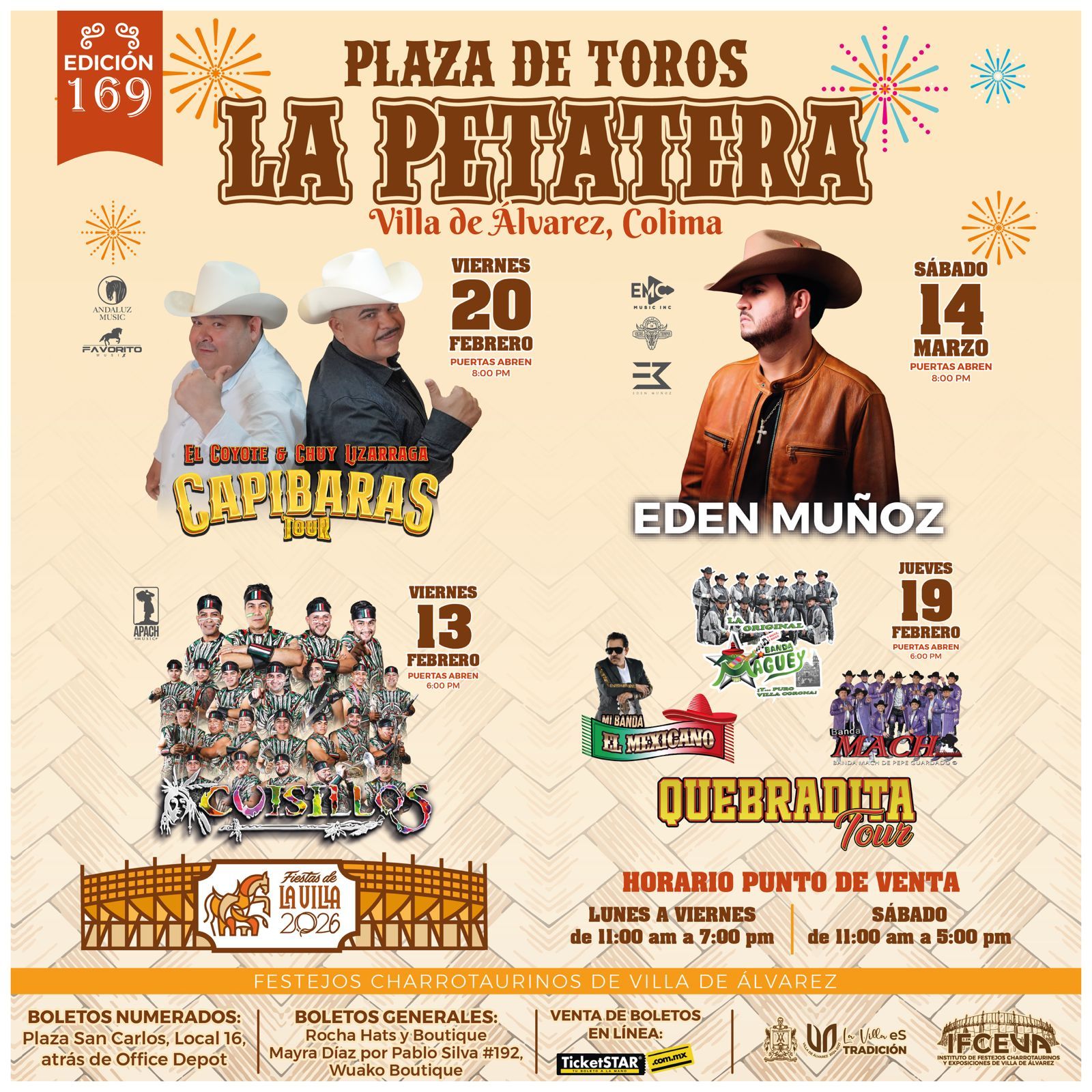 Edición 169 de nuestros Festejos Charrotaurinos
